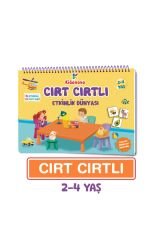 Kidonova Cırt Cırtlı Etkinlik Kitabım 2-4 Yaş, Montessori Ile Uyumlu, Okul Öncesi Eğitim
