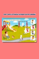 Kidonova: Cırt Cırtlı Etkinlik Kitabım 1-3 Yaş - Montessori Ile Uyumlu, Okul Öncesi Eğitim