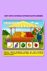 Kidonova: Cırt Cırtlı Etkinlik Kitabım 1-3 Yaş - Montessori Ile Uyumlu, Okul Öncesi Eğitim