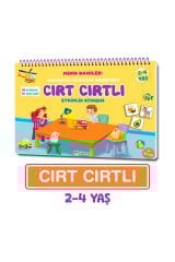 Kidonova: Cırt Cırtlı Etkinlik Kitabım 2'li Set (1-3 YAŞ, 2-4 YAŞ)