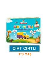 Kidonova: Cırt Cırtlı Etkinlik Kitabım 2'li Set (1-3 YAŞ, 2-4 YAŞ)