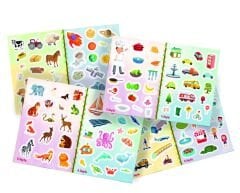 Tükenmeyen Sticker Kitabım: Hayal Gücünü Keşfet (120+ Tekrar Kullanılabilir Sticker)