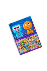 Tükenmeyen Sticker Kitabım: Sevimli Yüzler (120+ Tekrar Kullanılabilir Sticker)