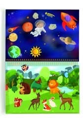 Tükenmeyen Sticker Kitabım İkili Set – (240+ Tekrar Kullanılabilir Sticker)