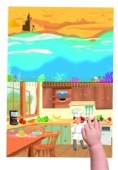 Cırt Cırtlı Etkinlik(2-4 Yaş) ve Tükenmeyen Sticker Kitabı(Hayal Gücünü Keşfet) Seti