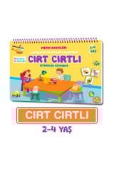 Cırt Cırtlı Etkinlik(2-4 Yaş) ve Tükenmeyen Sticker Kitabı(Hayal Gücünü Keşfet) Seti